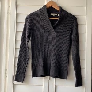 Pria charcoal grey sweater.